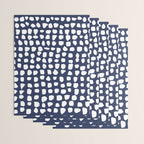 Dots (Navy) Wrapping Paper Gallery Image 3
