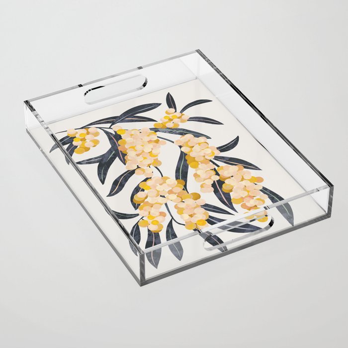 Mediterranean Acacia Acrylic Tray Gallery Image 1