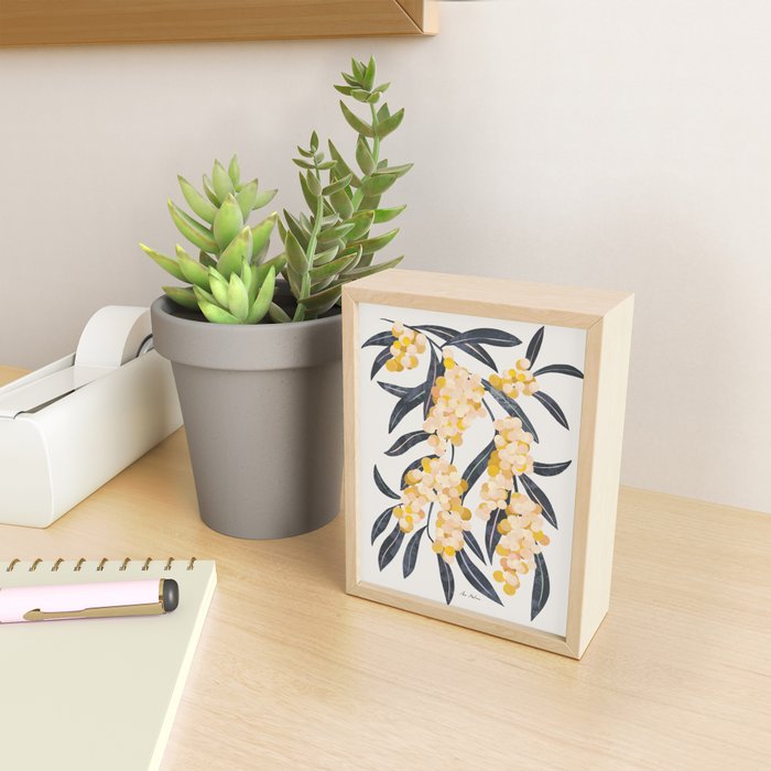 Mediterranean Acacia Mini Art Print Gallery Image 2
