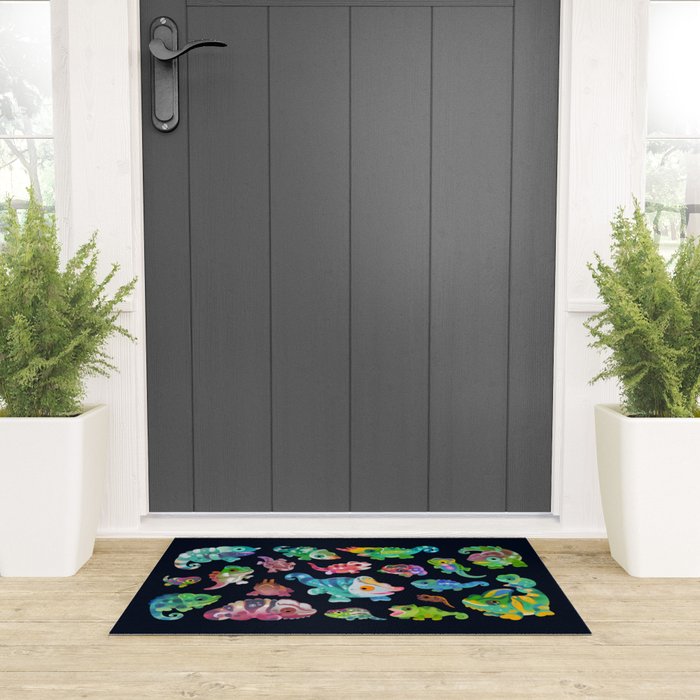 Chameleon Welcome Mat Gallery Image 3