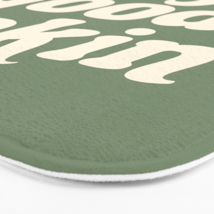 Hey Good Lookin' (Sage Cream) Bath Mat Gallery Image 3