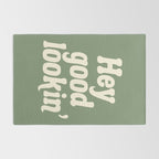 Hey Good Lookin' (Sage Cream) Rug Gallery Image 2