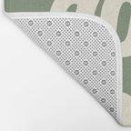 Hey Good Lookin' (Sage Cream) Bath Mat Gallery Image 2
