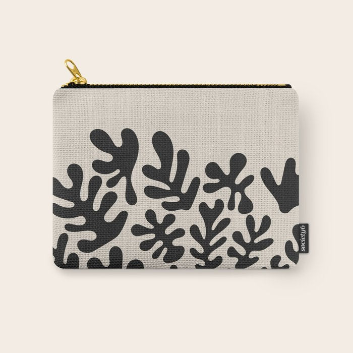 Matisse Black Cut Outs Abstract Mid Century Modern Art Carry All Pouch Gallery Image 1