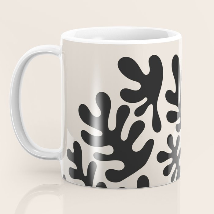 Matisse Black Cut Outs Abstract Mid Century Modern Art Coffee Mug Gallery Image 3
