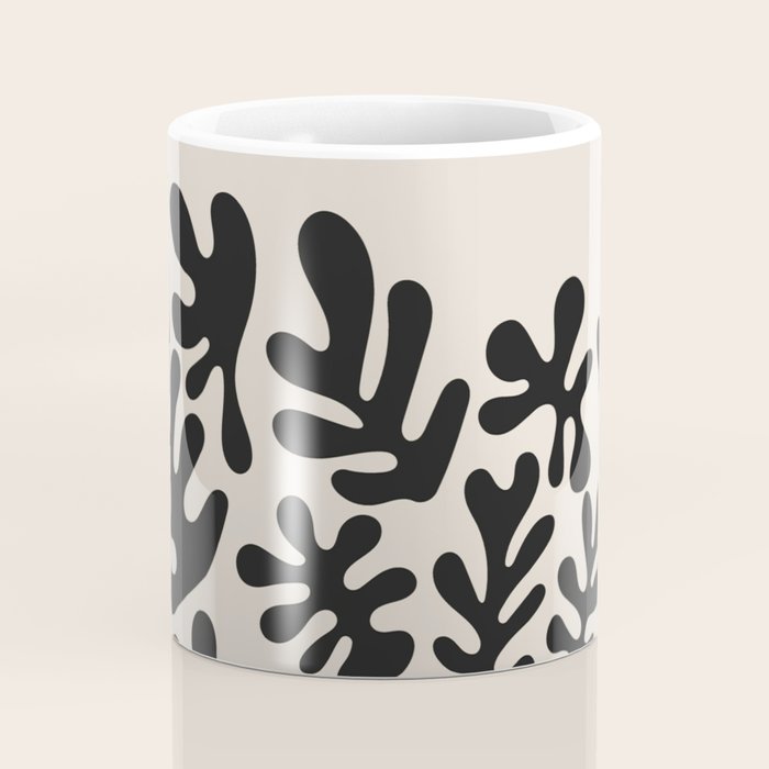Matisse Black Cut Outs Abstract Mid Century Modern Art Coffee Mug Gallery Image 4