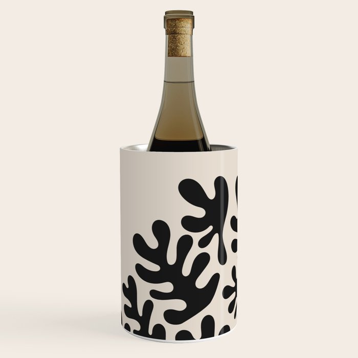 Matisse Black Cut Outs Abstract Mid Century Modern Art Wine Chiller Gallery Image 2
