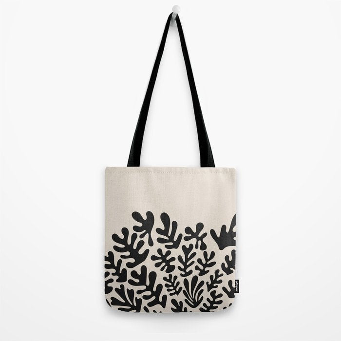 Matisse Black Cut Outs Abstract Mid Century Modern Art Tote Bag Gallery Image 2