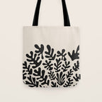 Matisse Black Cut Outs Abstract Mid Century Modern Art Tote Bag Gallery Image 1