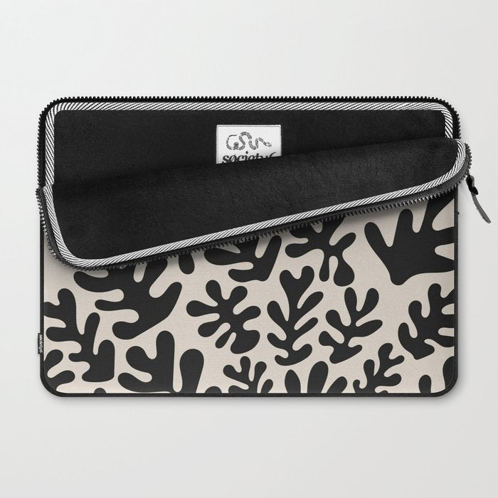 Matisse Black Cut Outs Abstract Mid Century Modern Art Laptop Sleeve Gallery Image 2