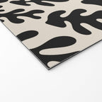 Matisse Black Cut Outs Abstract Mid Century Modern Art Welcome Mat Gallery Image 2