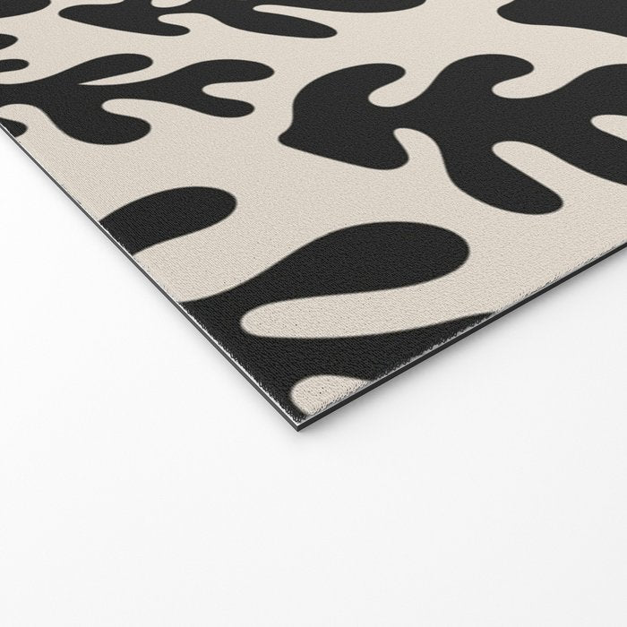 Matisse Black Cut Outs Abstract Mid Century Modern Art Welcome Mat Gallery Image 2