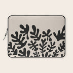 Matisse Black Cut Outs Abstract Mid Century Modern Art Laptop Sleeve Gallery Image 1