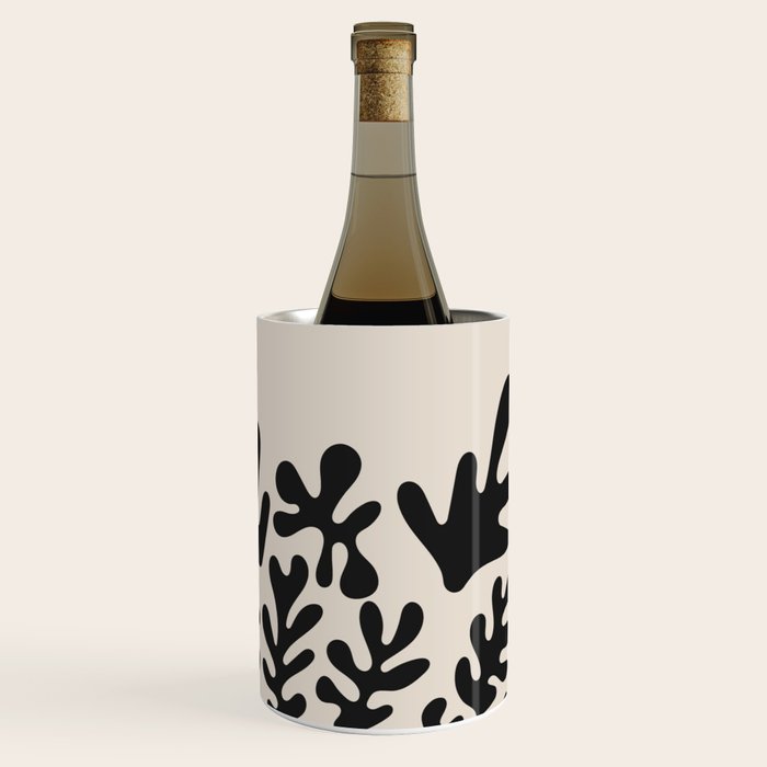 Matisse Black Cut Outs Abstract Mid Century Modern Art Wine Chiller Gallery Image 3