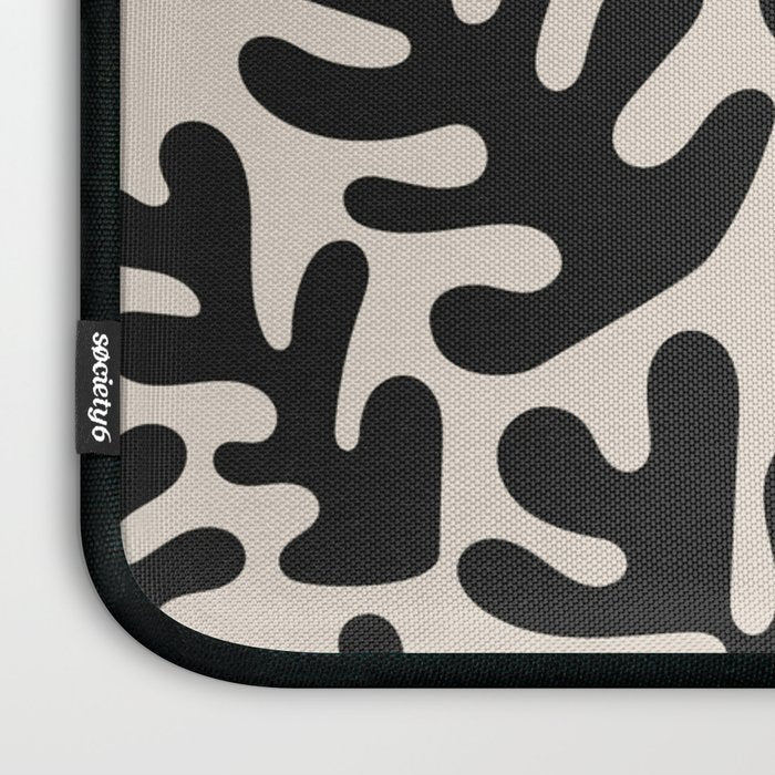 Matisse Black Cut Outs Abstract Mid Century Modern Art Laptop Sleeve Gallery Image 3