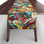 FLORAL AND BIRDS XV Table Runner Gallery Image 1