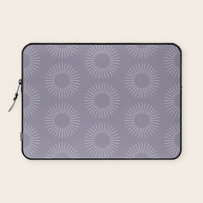 Minimalist Sunray Pattern II Laptop Sleeve Gallery Image 1