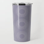 Minimalist Sunray Pattern II Travel Mug Gallery Image 1