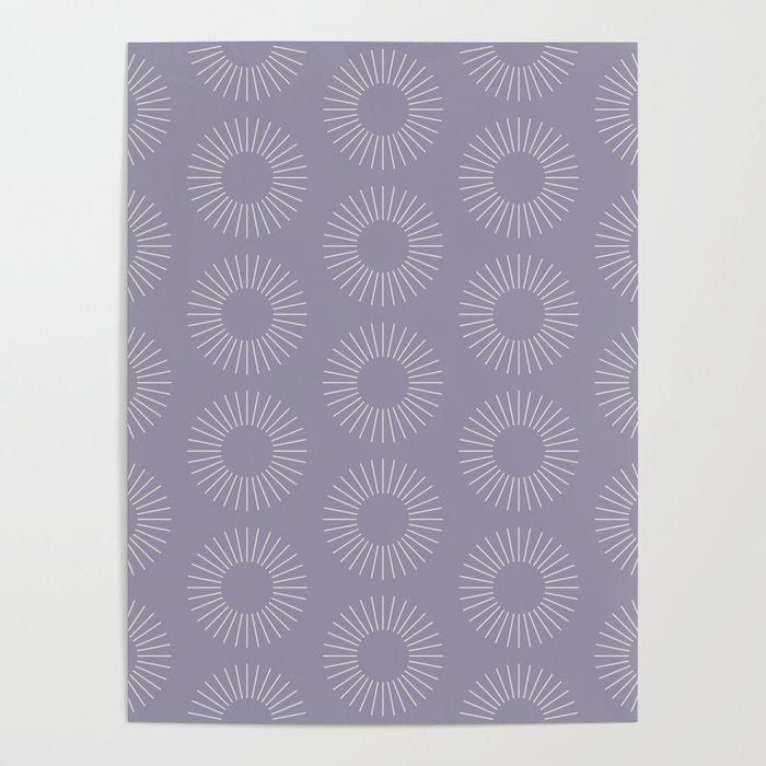 Minimalist Sunray Pattern II Poster Gallery Image 4