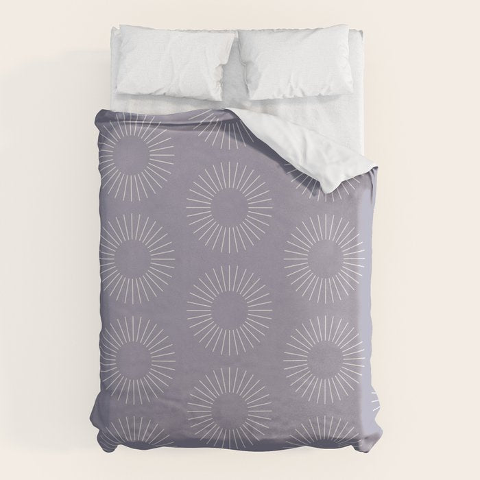 Minimalist Sunray Pattern II Duvet Cover Gallery Image 6