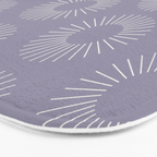 Minimalist Sunray Pattern II Bath Mat Gallery Image 3