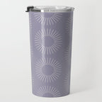 Minimalist Sunray Pattern II Travel Mug Gallery Image 3