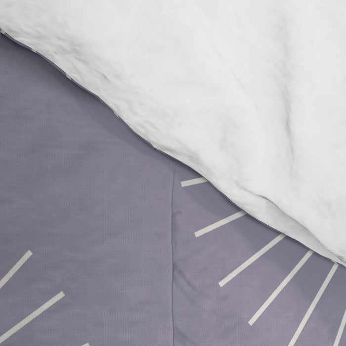 Minimalist Sunray Pattern II Comforter Gallery Image 4