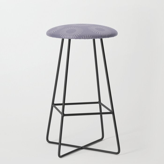 Minimalist Sunray Pattern II Stool Gallery Image 1