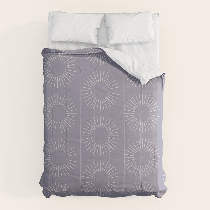 Minimalist Sunray Pattern II Comforter Gallery Image 6
