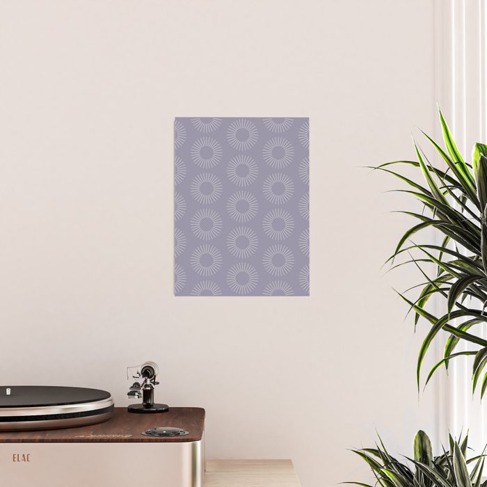 Minimalist Sunray Pattern II Poster Gallery Image 2