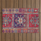 Kurdish Malatya East Anatolian Rug Print Outdoor Rug Gallery Image 1