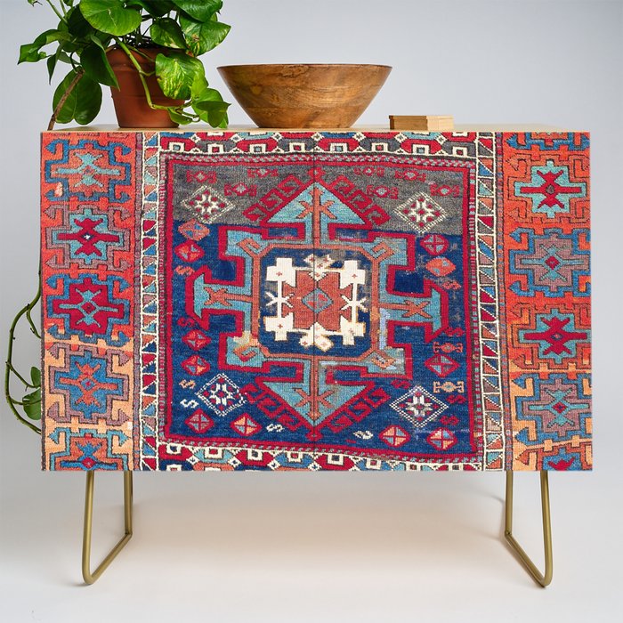 Kurdish Malatya East Anatolian Rug Print Credenza Gallery Image 1