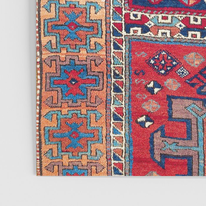 Kurdish Malatya East Anatolian Rug Print Poster Gallery Image 3