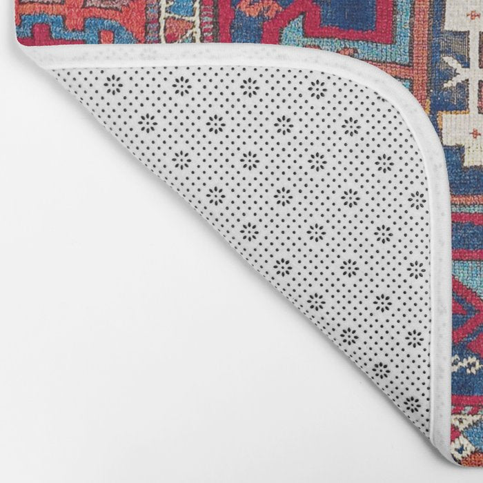 Kurdish Malatya East Anatolian Rug Print Bath Mat Gallery Image 2