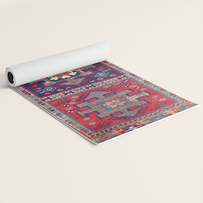 Kurdish Malatya East Anatolian Rug Print Yoga Mat Gallery Image 2