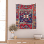 Kurdish Malatya East Anatolian Rug Print Wall Tapestry Gallery Image 2