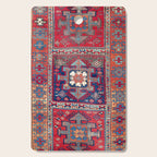 Kurdish Malatya East Anatolian Rug Print Cutting Board Gallery Image 1