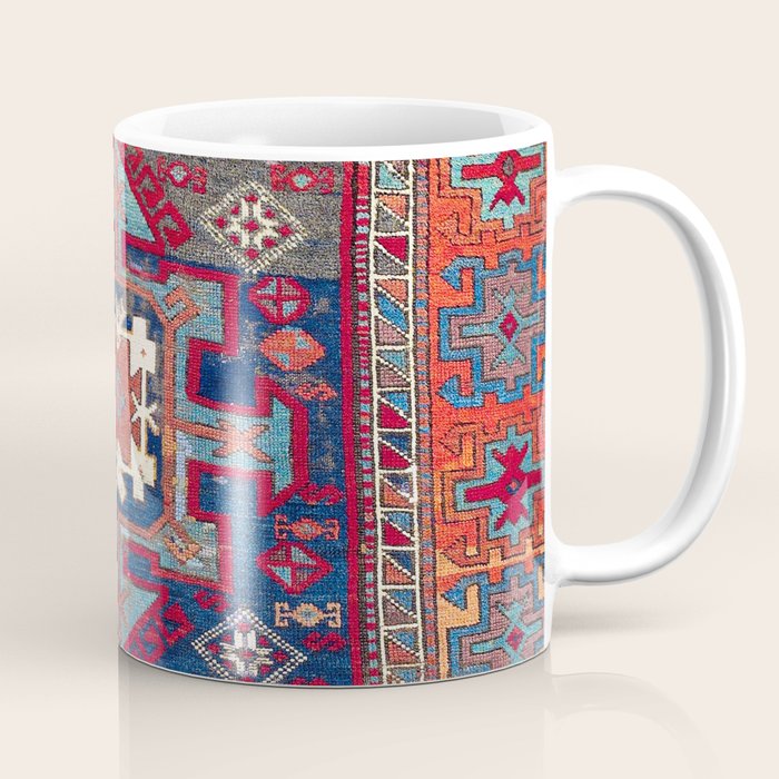 Kurdish Malatya East Anatolian Rug Print Coffee Mug Gallery Image 1