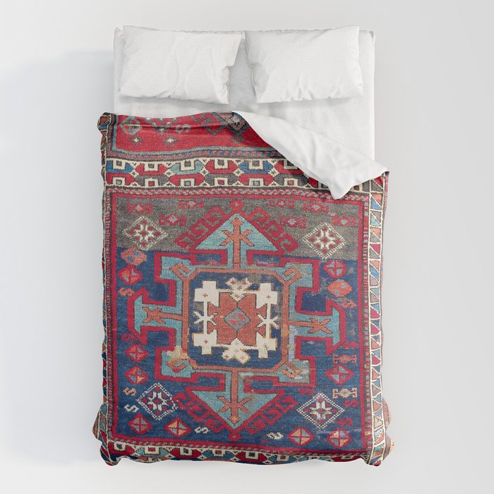 Kurdish Malatya East Anatolian Rug Print Duvet Cover Gallery Image 1