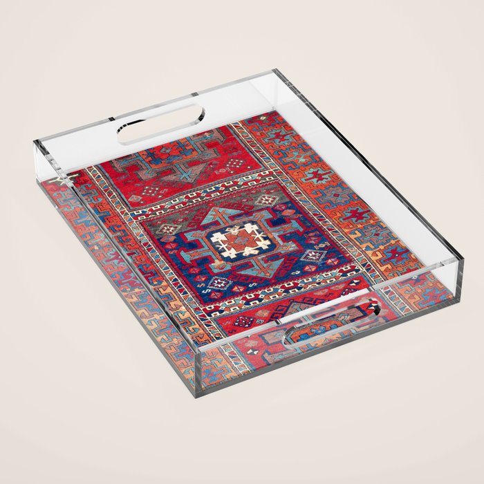 Kurdish Malatya East Anatolian Rug Print Acrylic Tray Gallery Image 1
