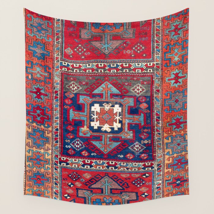 Kurdish Malatya East Anatolian Rug Print Wall Tapestry Gallery Image 1