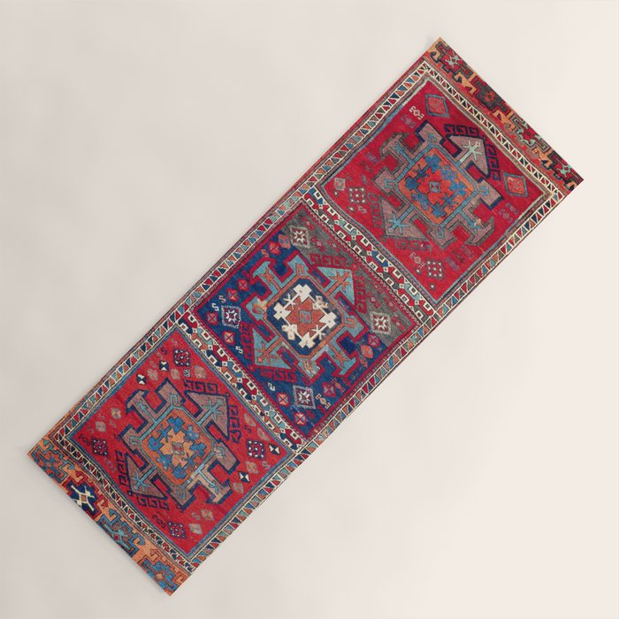 Kurdish Malatya East Anatolian Rug Print Yoga Mat Gallery Image 1