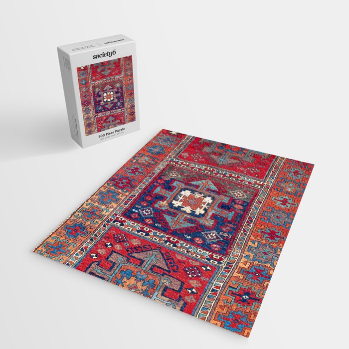Kurdish Malatya East Anatolian Rug Print Jigsaw Puzzle Gallery Image 2