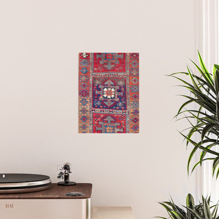 Kurdish Malatya East Anatolian Rug Print Poster Gallery Image 2