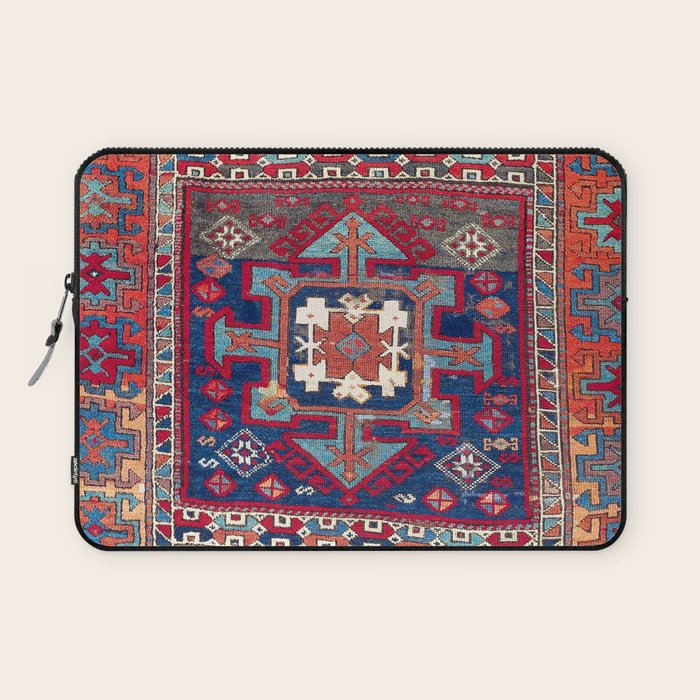 Kurdish Malatya East Anatolian Rug Print Laptop Sleeve Gallery Image 1