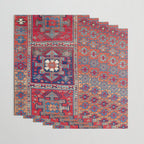 Kurdish Malatya East Anatolian Rug Print Wrapping Paper Gallery Image 3