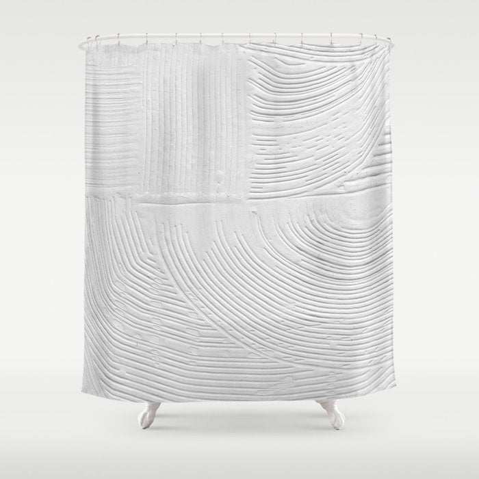 Textured Abstract 1 Shower Curtain Gallery Image 1