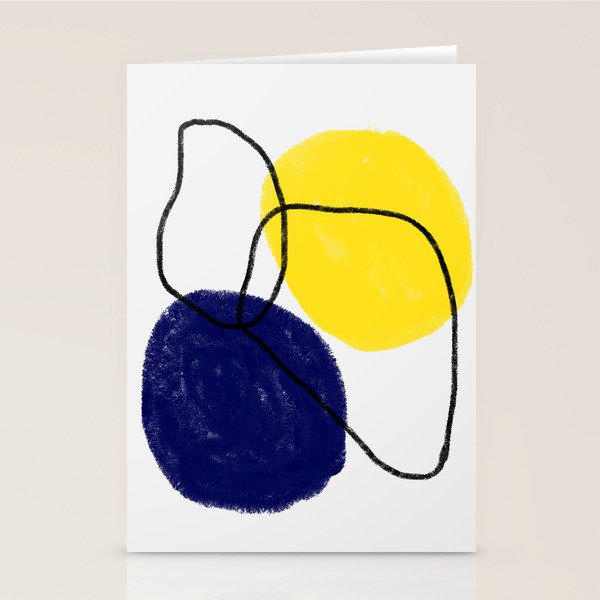 minimal circles Stationery Card Gallery Image 1