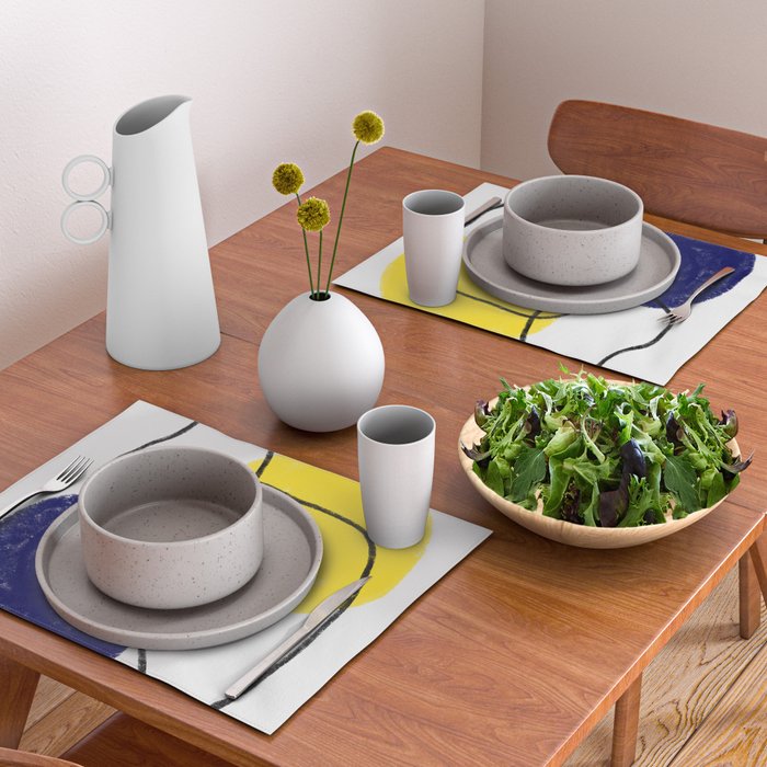 minimal circles Placemat Gallery Image 2