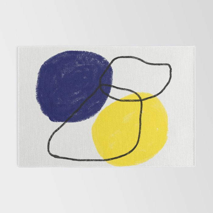 minimal circles Rug Gallery Image 2
